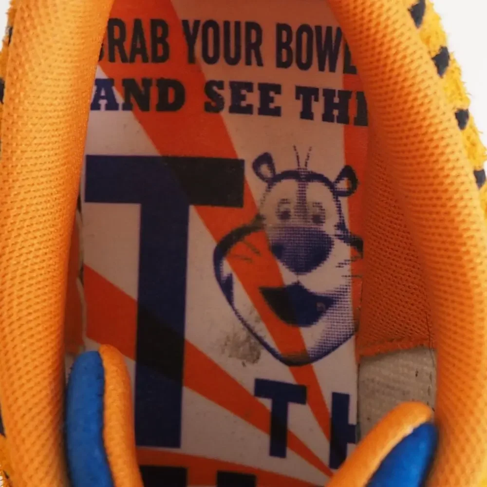 Puma X Tony The Tiger 388020-01 Youth Suede Orange Casual‎ Shoes Sneakers Size 5 - Picture 11 of 12